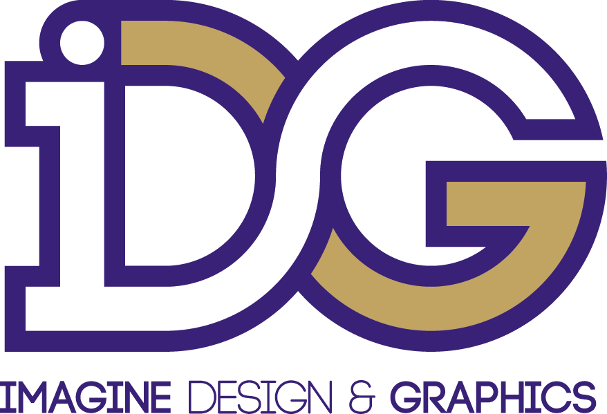 Imagine Design & Graphics stacked logo 1-2023