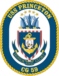 USS PRINCETON (CG 59) Logo