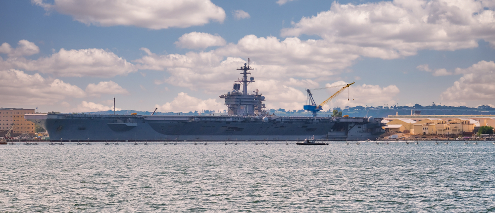 The Return of USS Theodore Roosevelt to San Diego, CA