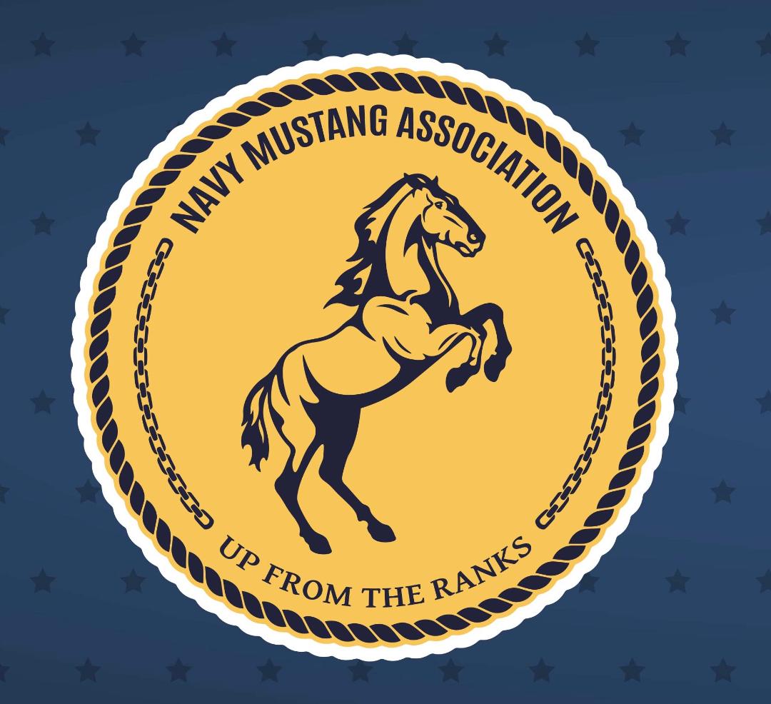 US Navy Mustang Assoc logo