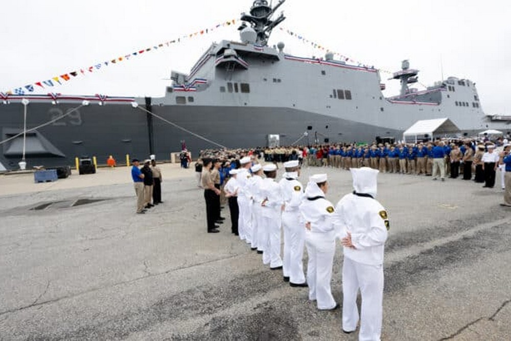 USS Richard M. McCool (LPD 29) Commissioning Ceremony