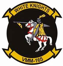 VMM 165 White Knights logo