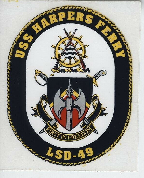 uss harpers ferry logo