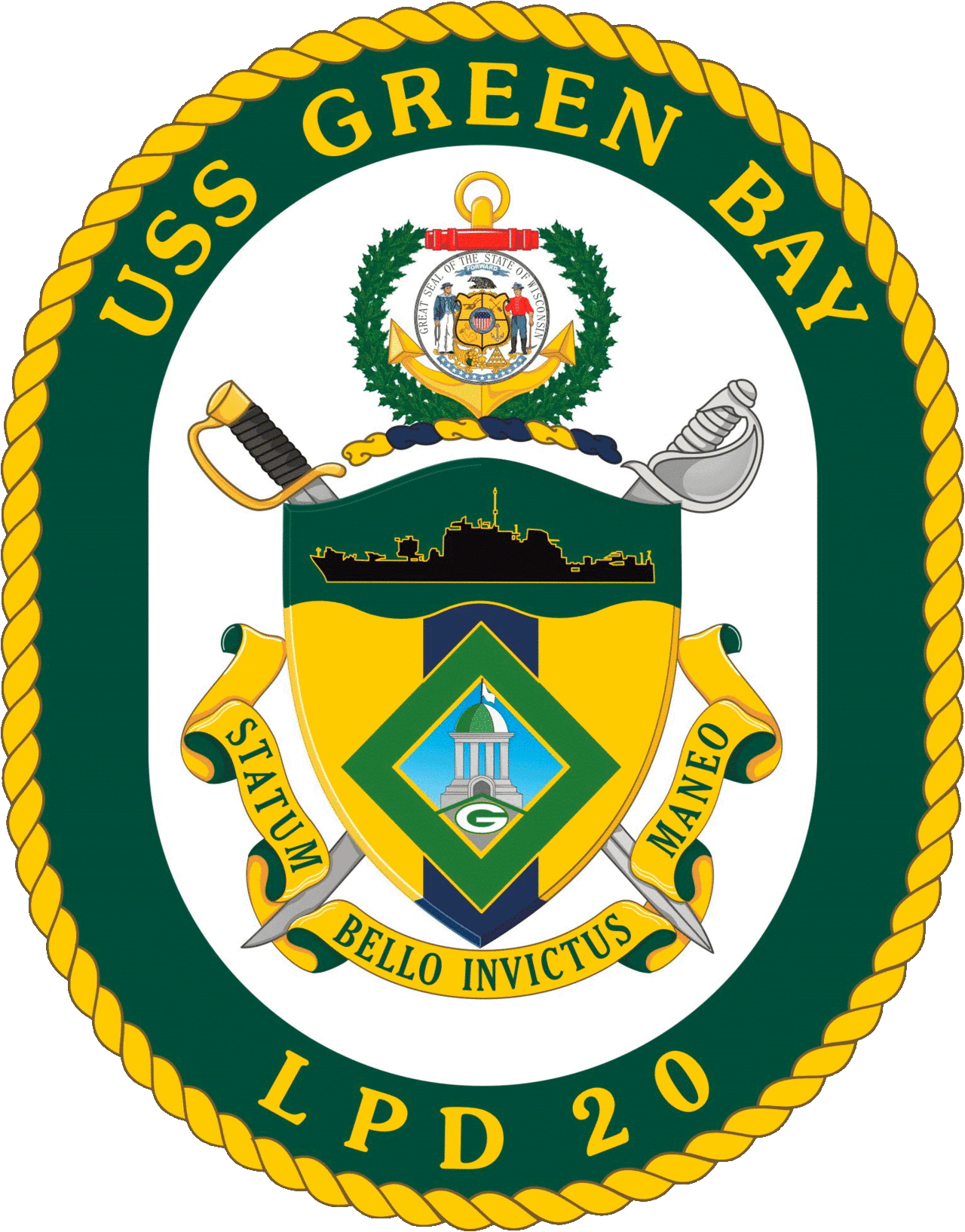 USS GREEN BAY Logo