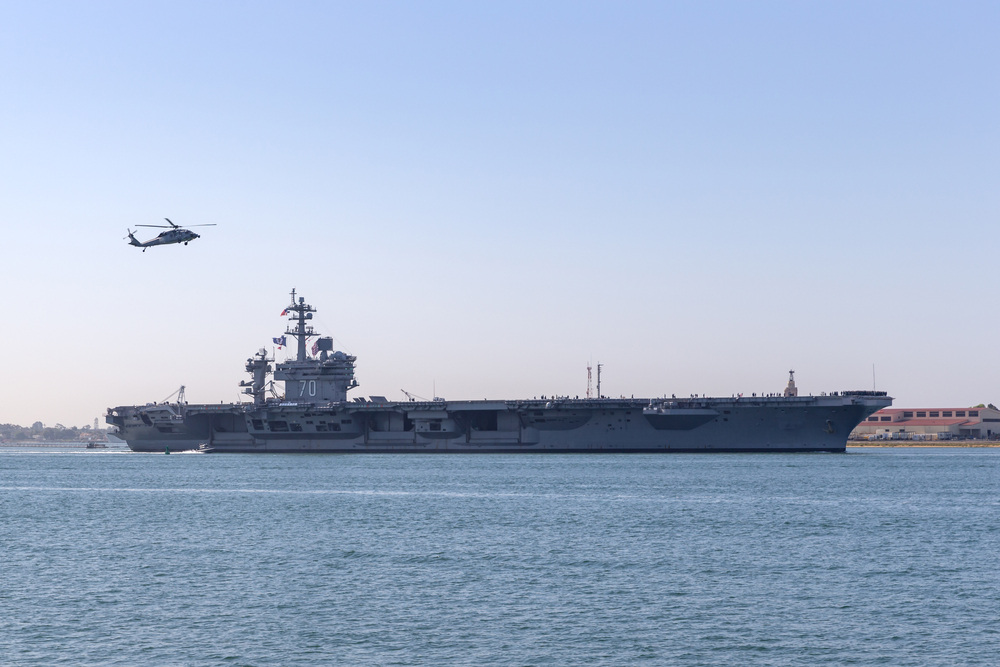 Carl Vinson Carrier Strike Group Departs Thailand