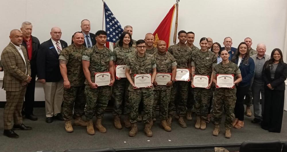 Awards Recognition at MCAS Miramar, May 7, 2025