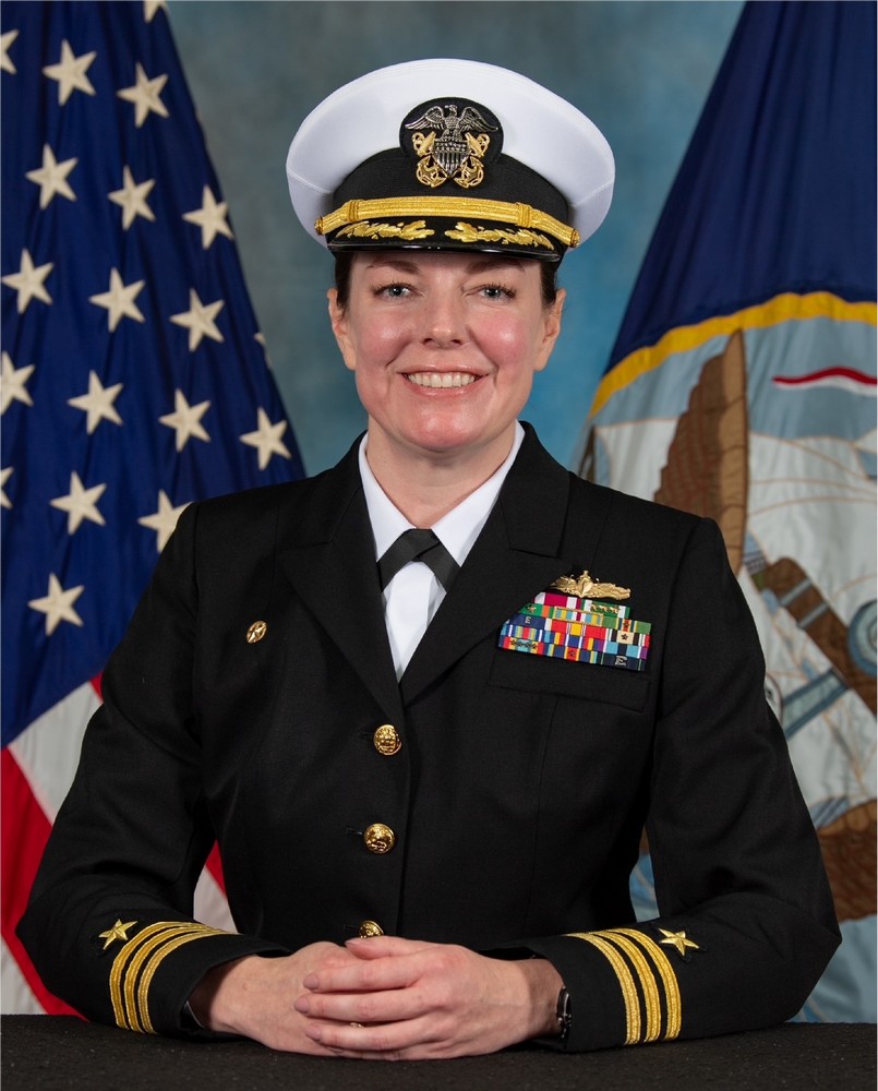 October Guest Speaker CDR Kailey M. Snyder, USN Commanding Officer USS RUSSELL (DDG 59)
