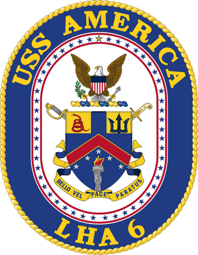 USS AMERICA LHA 6 logo