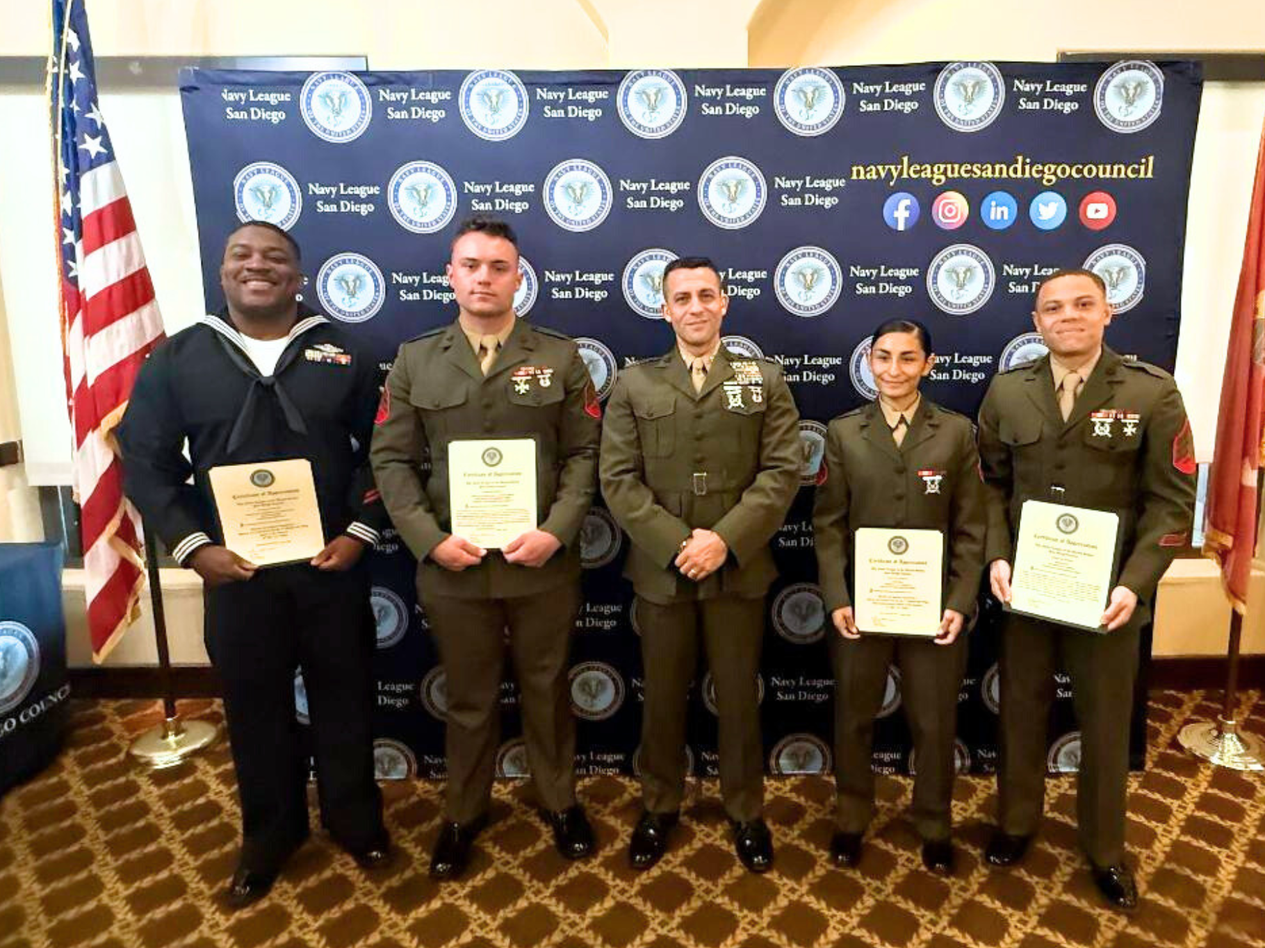 2026 Awards Recognition USMC Charlies