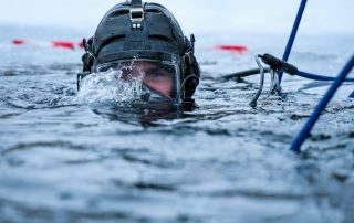 U.S. Navy, Estonian Partners Conduct Ice Diving Training to Enhance Baltic Maritime Readiness