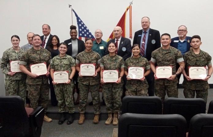 MCAS Miramar & 3rd MAW MOQ & SOQ Award winners