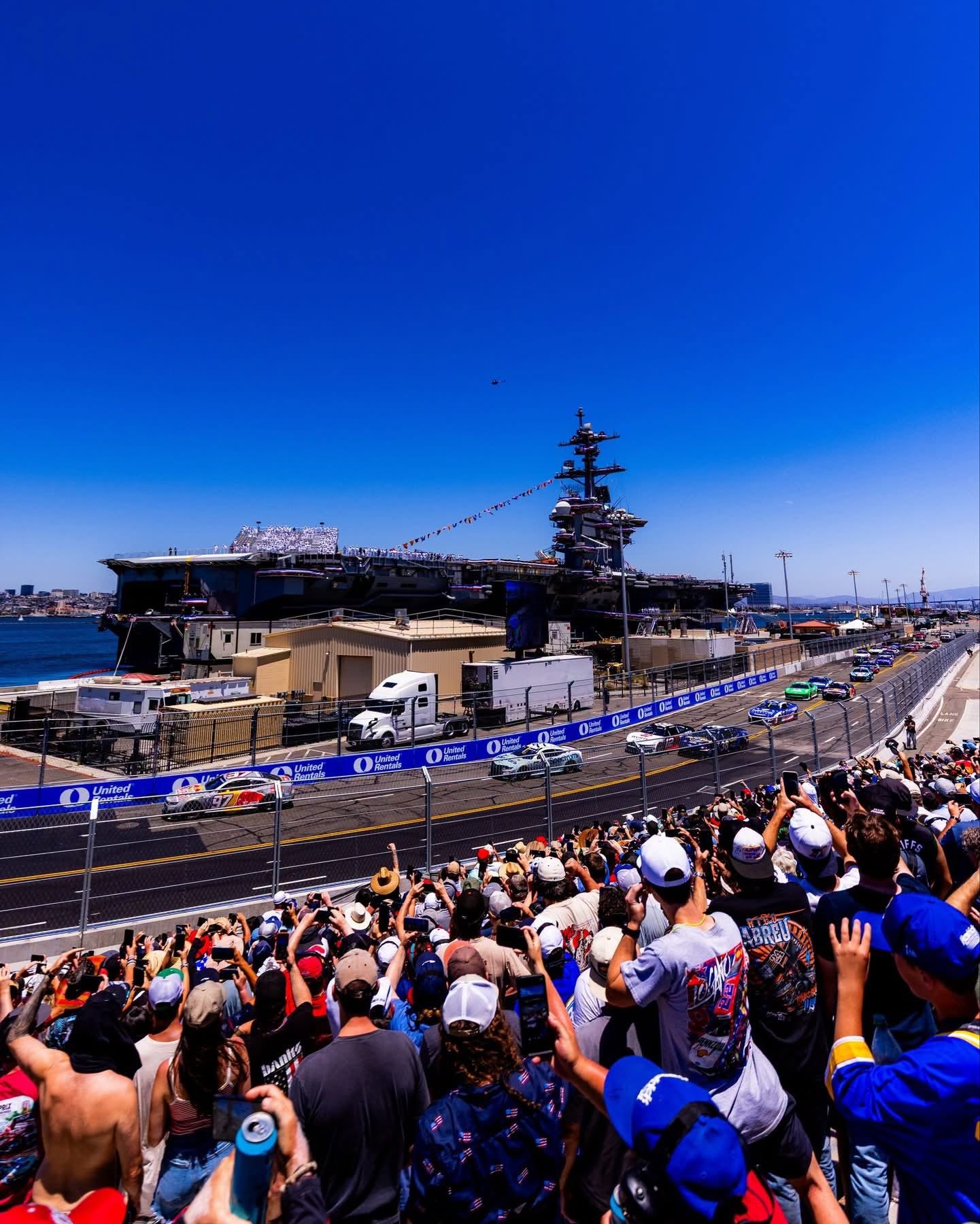NASCAR CVN70 RACE CAR 2