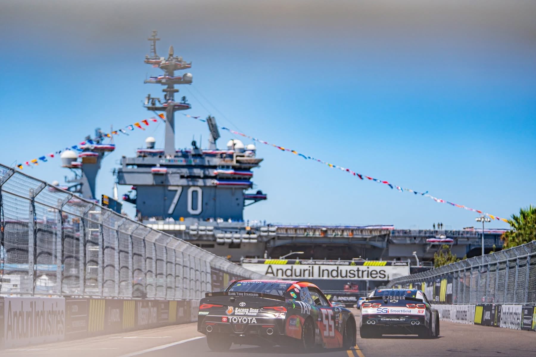 NASCAR CVN70 RACE CAR 3