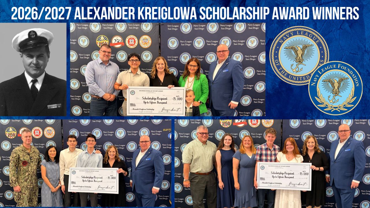 20252026 Alexander Kreiglowa Scholarship Award winners